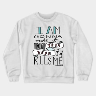 This Year the Mountain Goats Typography Crewneck Sweatshirt